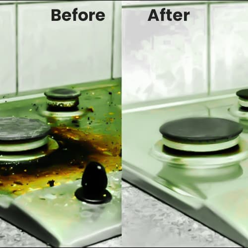 before vs after cleaning image