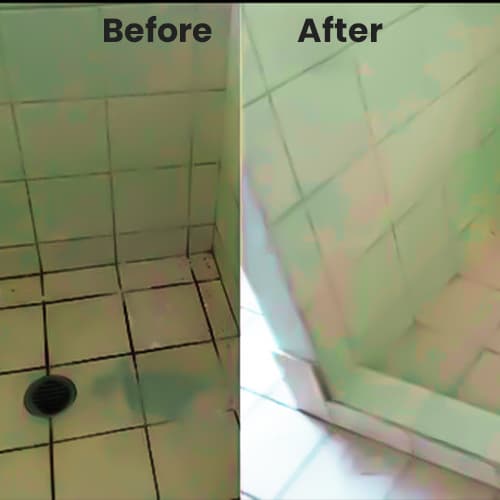 before vs after cleaning image
