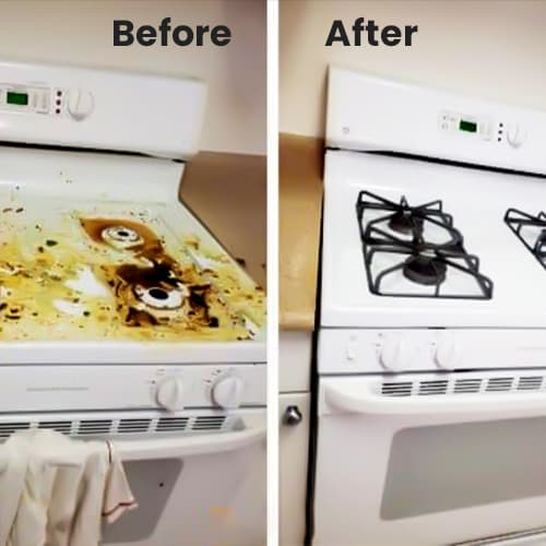 before vs after cleaning image